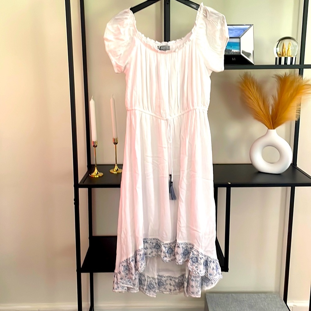 J Gee summer dress hi - low 100 💯 rayon great for warm weather